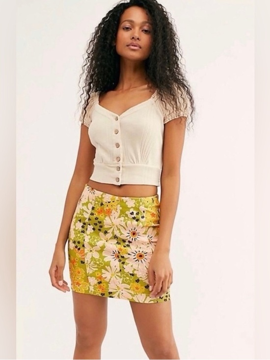 Free People Dresses & Skirts - Free People Modern Femme Novelty Skirt